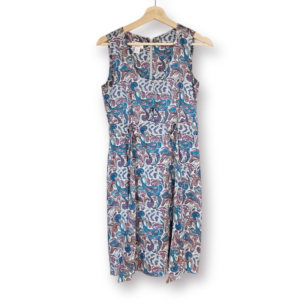 Original Penguin By Munsingwear Silk Blend Paisley Dress 4
